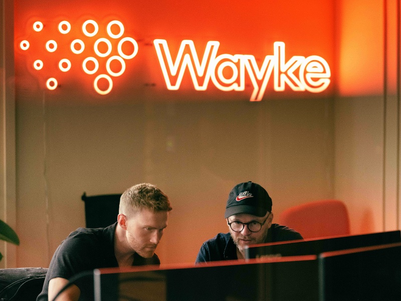 Wayke - two employees working
