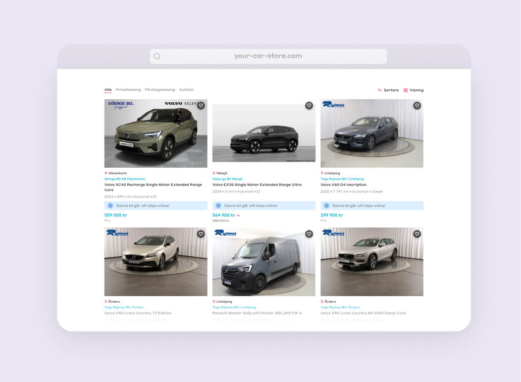 cars-list-website-purple