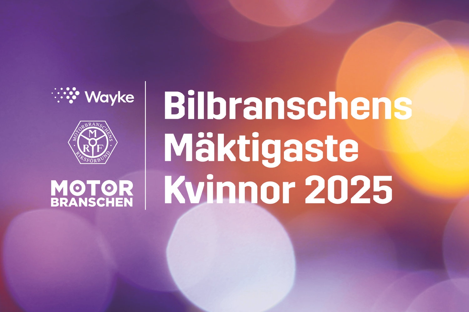 Bilbranschens mäktigaste kvinnor 2025